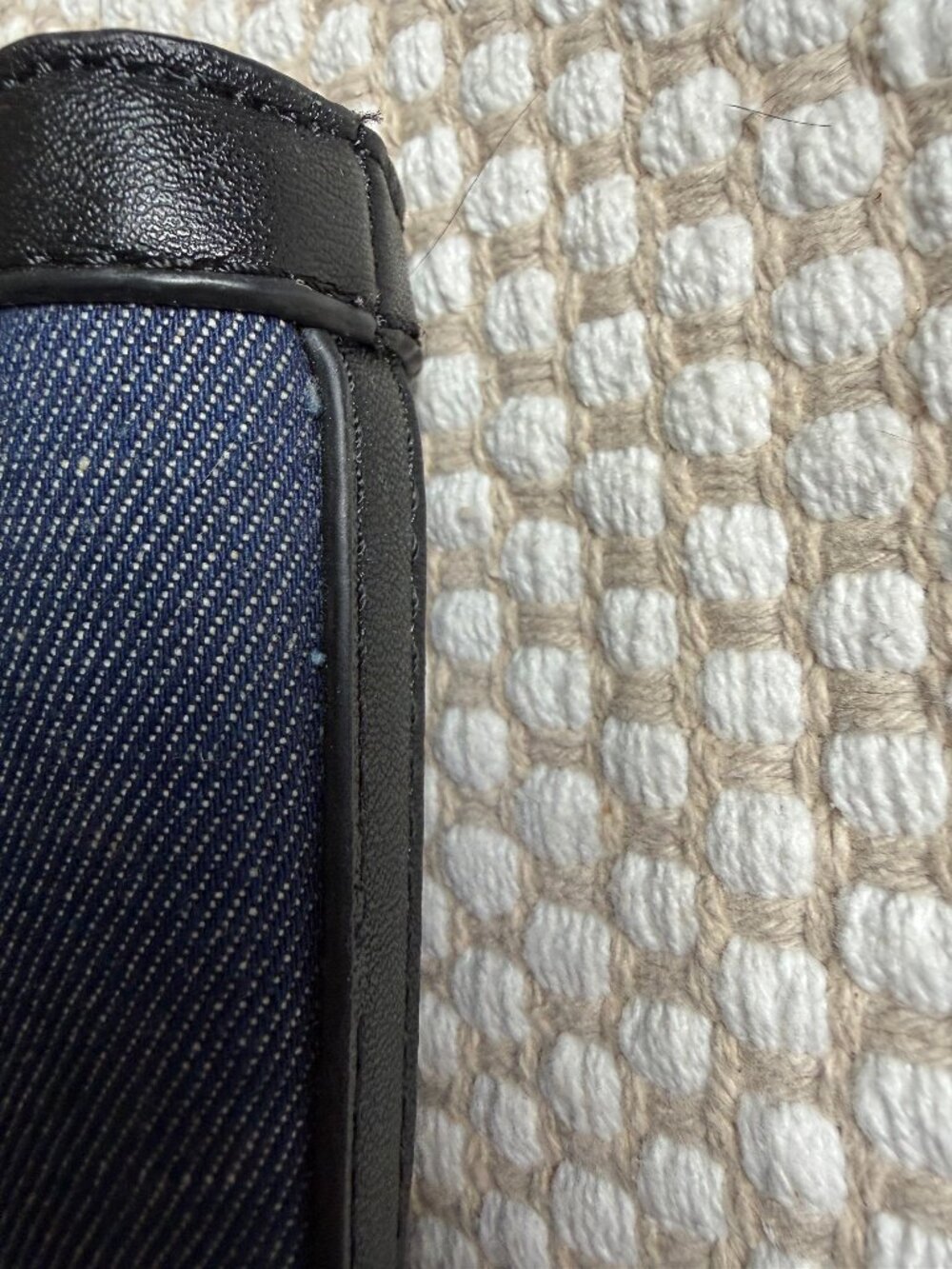 GUESS | Denim Y2K Logo Large Shoulder Tote Bag - Picture 9 of 15